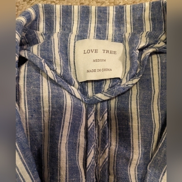 Love Tree medium Linen blend blazer - Picture 9 of 11
